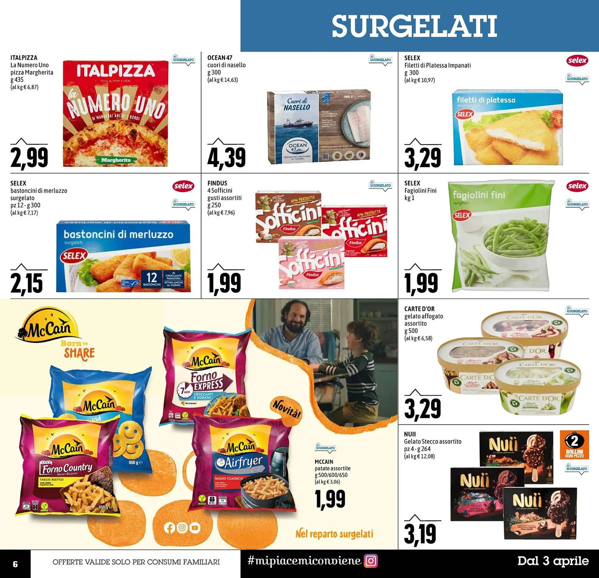 Volantino Emi Supermercati da 3 aprile a 10 aprile di 2024 - Pagina del volantino 6
