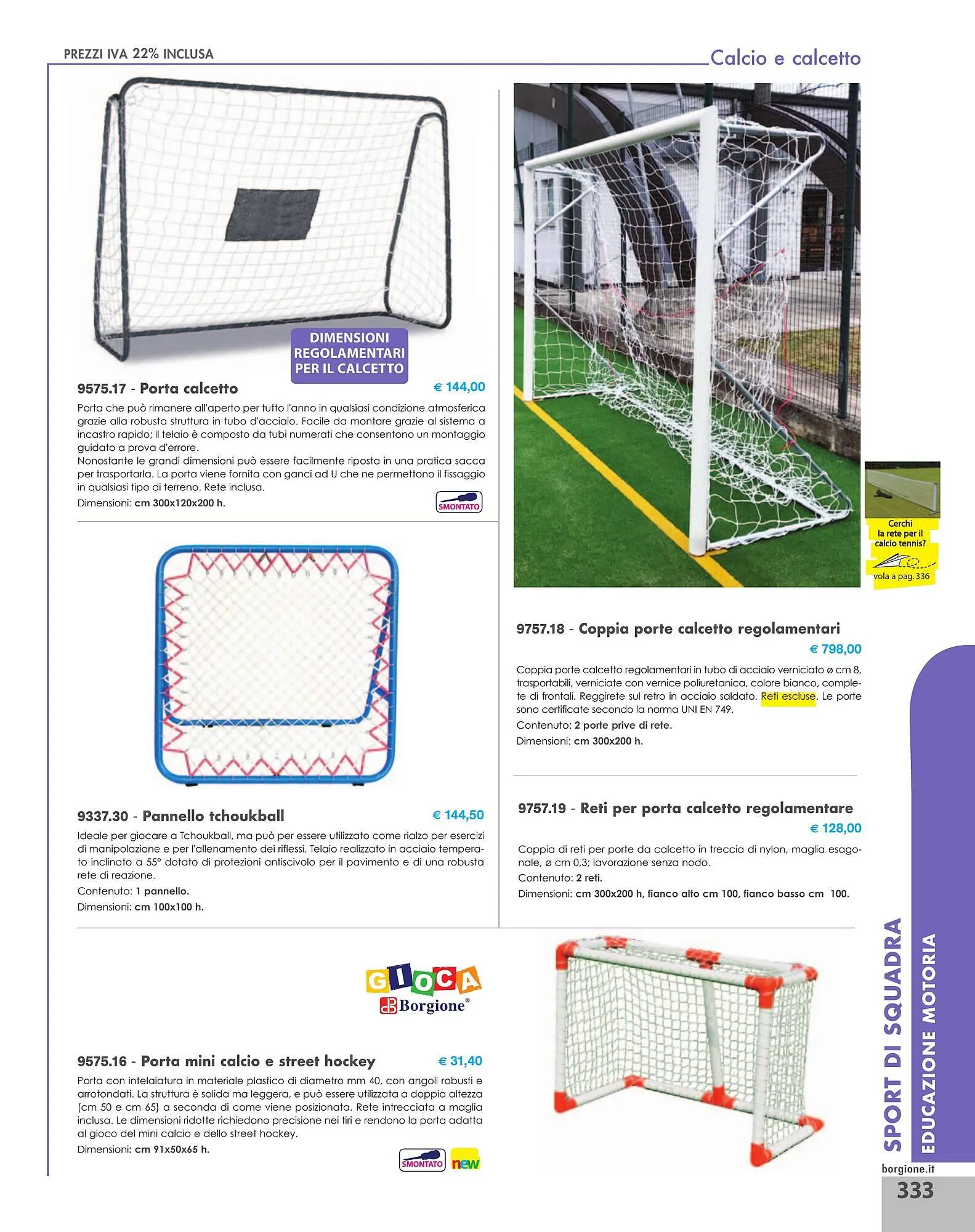 Volantino Borgione Sport da 31 dicembre a 31 dicembre di 2025 - Pagina del volantino 333