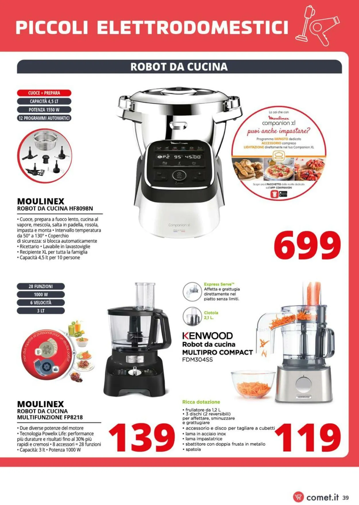 Comet Volantino attuale da 22 agosto a 11 settembre di 2025 - Pagina del volantino 39