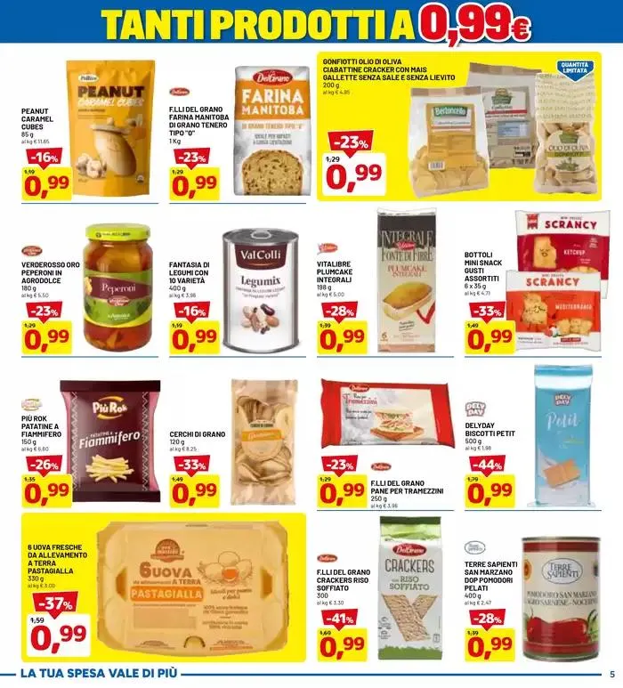 Tanti prodotti a 0,99 da 6 marzo a 16 marzo di 2025 - Pagina del volantino 5