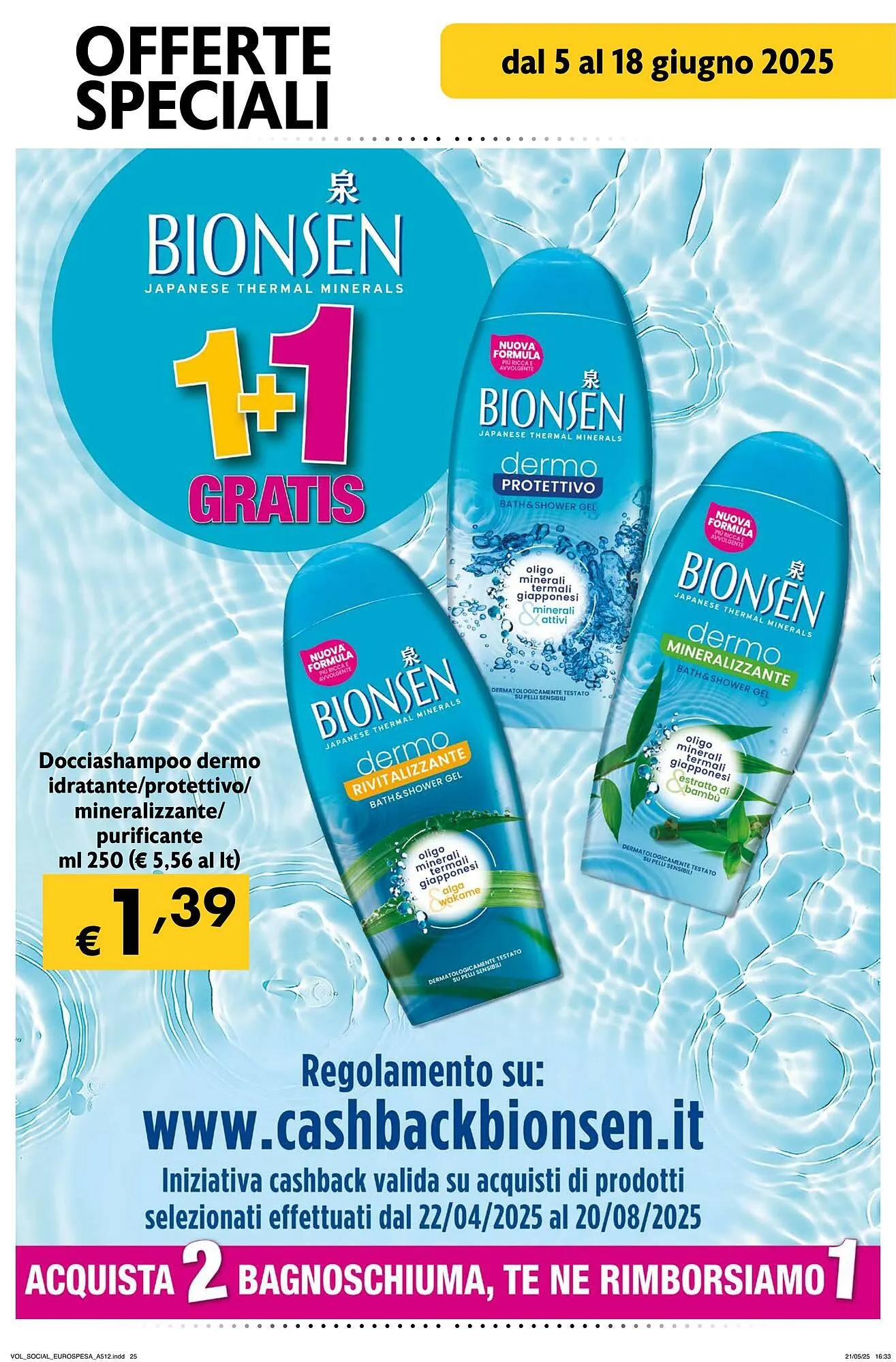 Volantino Eurospesa da 5 giugno a 18 giugno di 2025 - Pagina del volantino 25