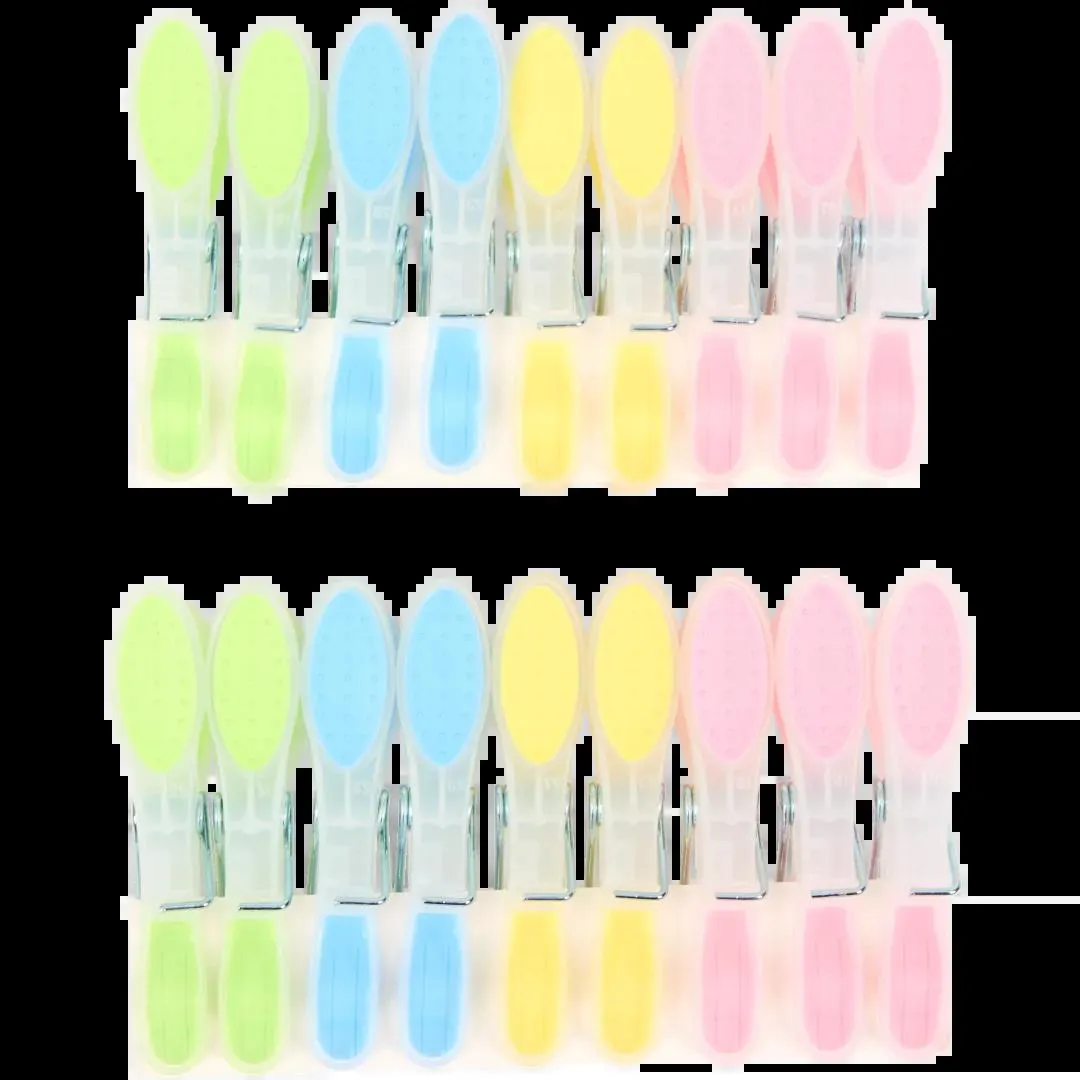 Mollette da bucato in plastica