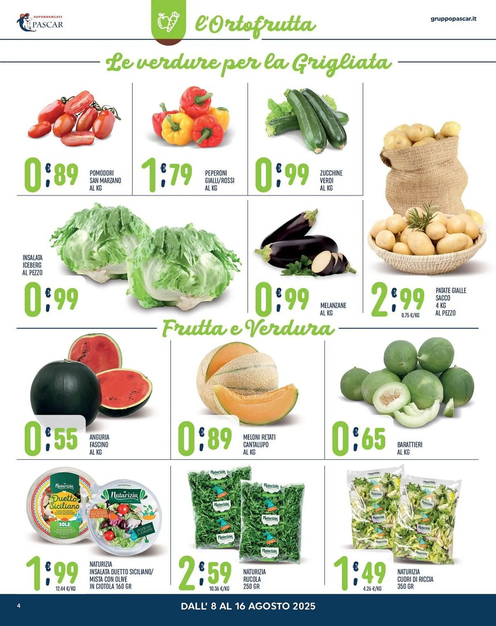 Volantino Gruppo Pascar da 8 agosto a 16 agosto di 2025 - Pagina del volantino 4