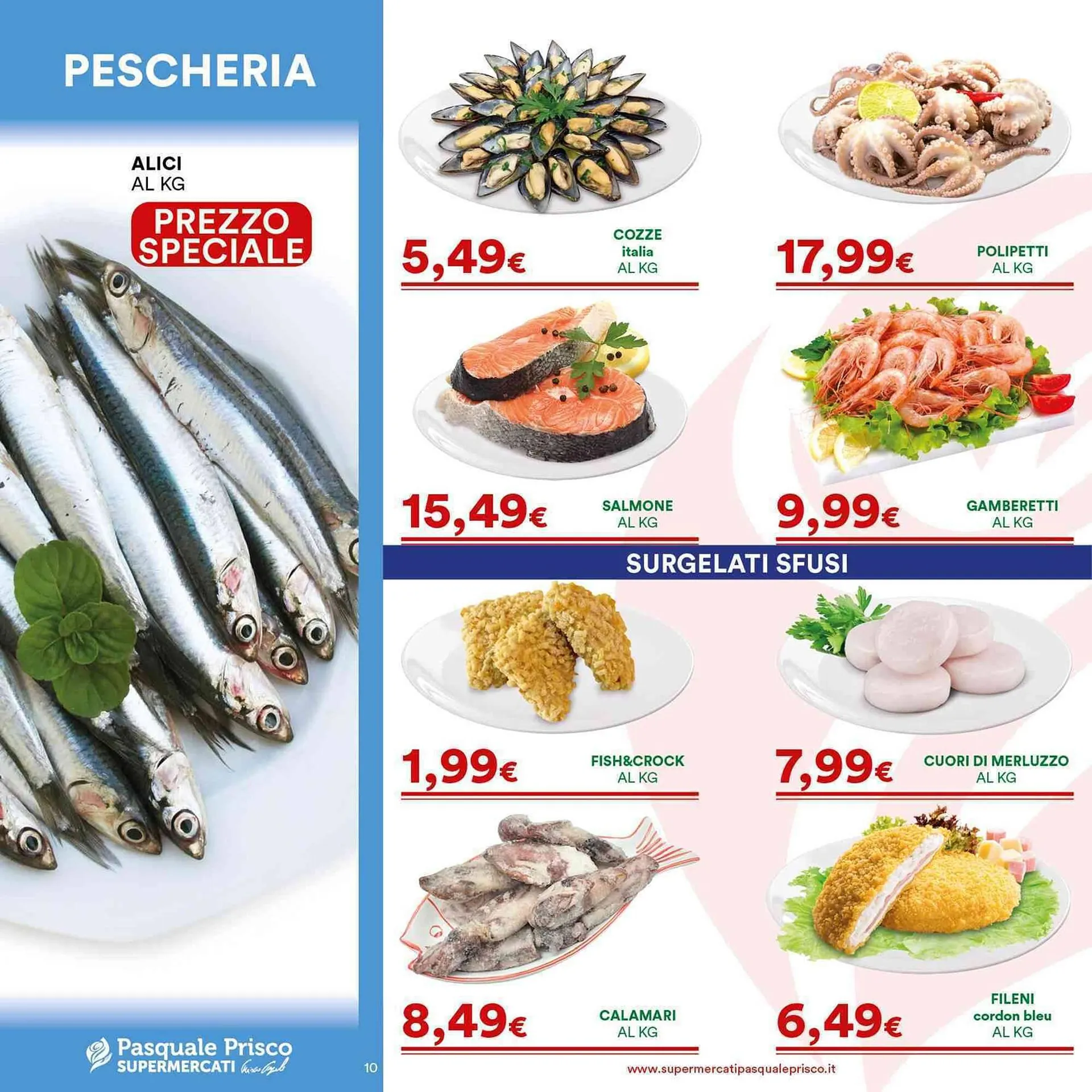 Volantino Supermercati Pasquale Prisco da 16 marzo a 26 marzo di 2026 - Pagina del volantino 10