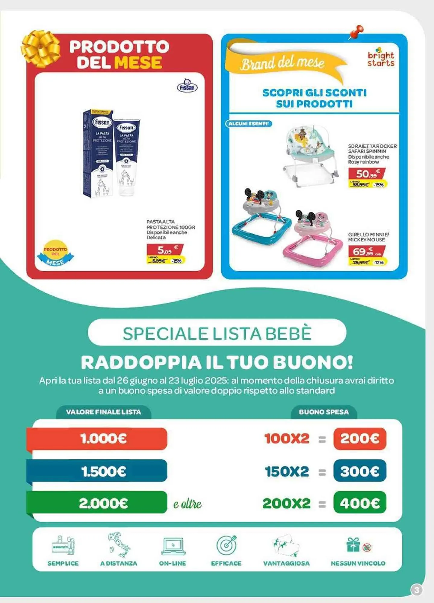 Volantino Bimbo Store da 26 giugno a 23 luglio di 2025 - Pagina del volantino 3