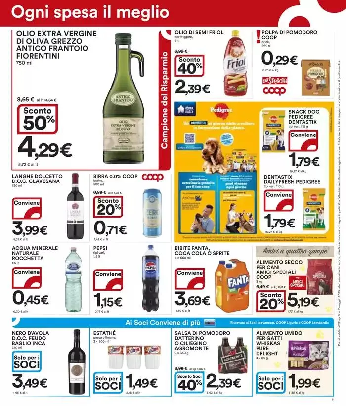 Tutto a 1€, 2€, 3€, 5€ da 22 aprile a 7 maggio di 2025 - Pagina del volantino 11