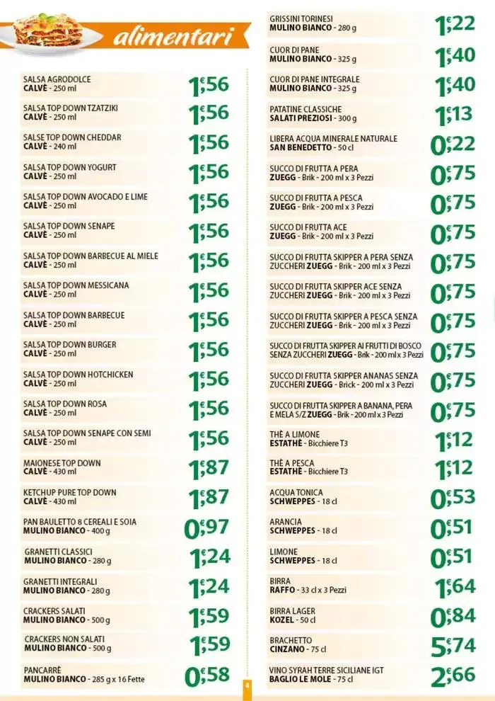 Sottocosto da 22 aprile a 26 aprile di 2025 - Pagina del volantino 4