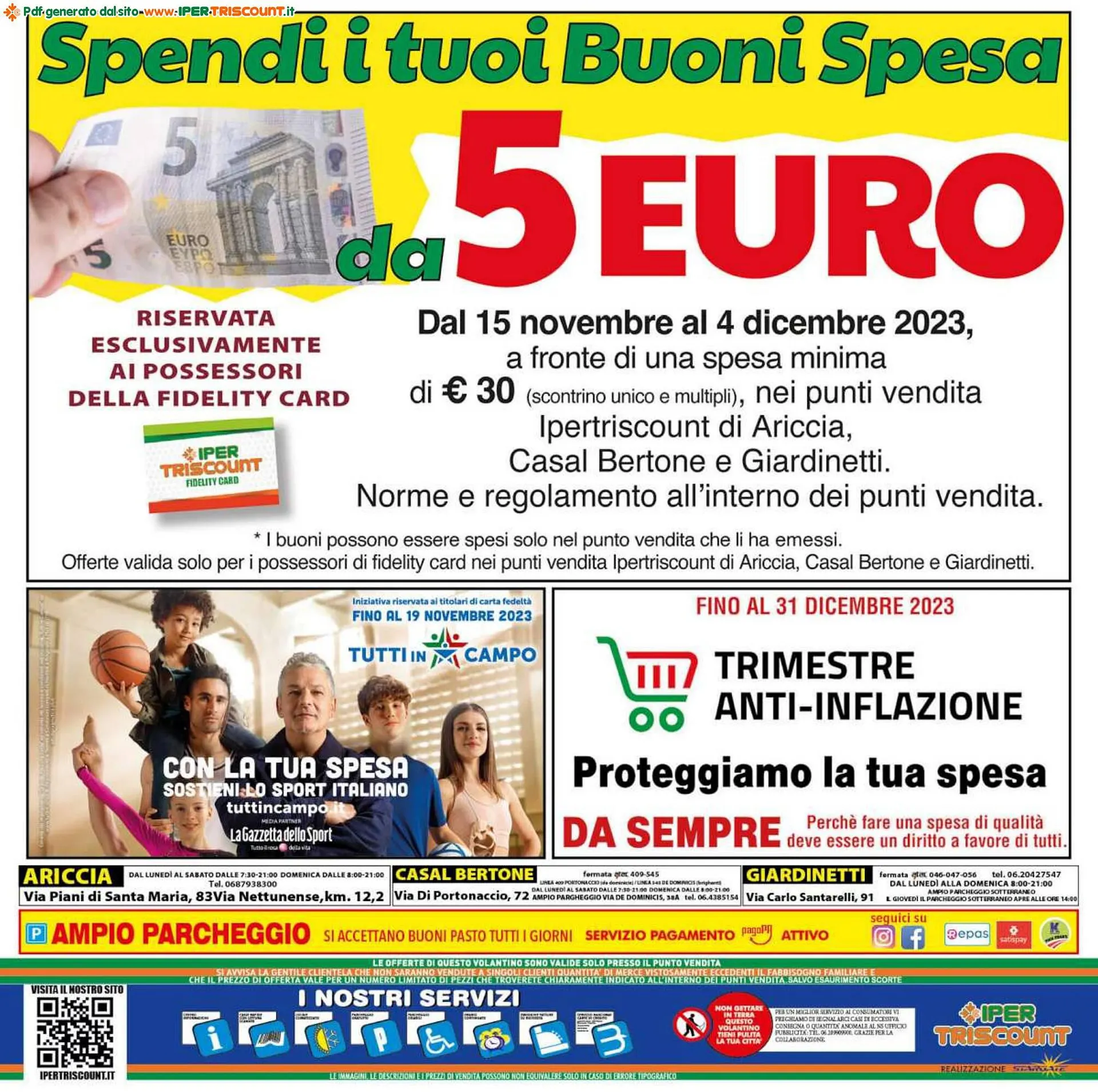 Volantino Iper Triscount da 15 novembre a 23 novembre di 2023 - Pagina del volantino 20