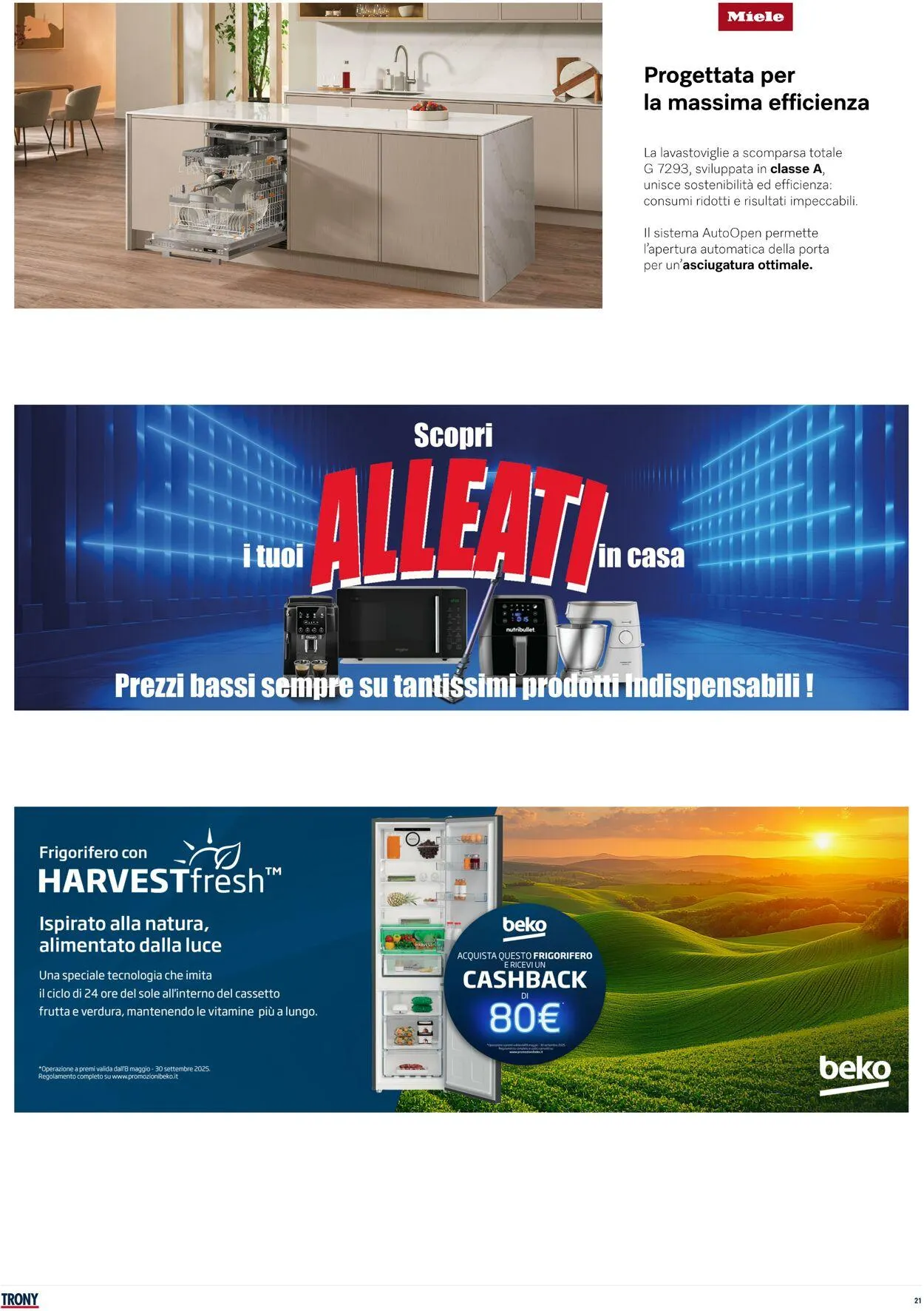 Trony - Napoli Volantino attuale da 3 luglio a 30 luglio di 2025 - Pagina del volantino 21