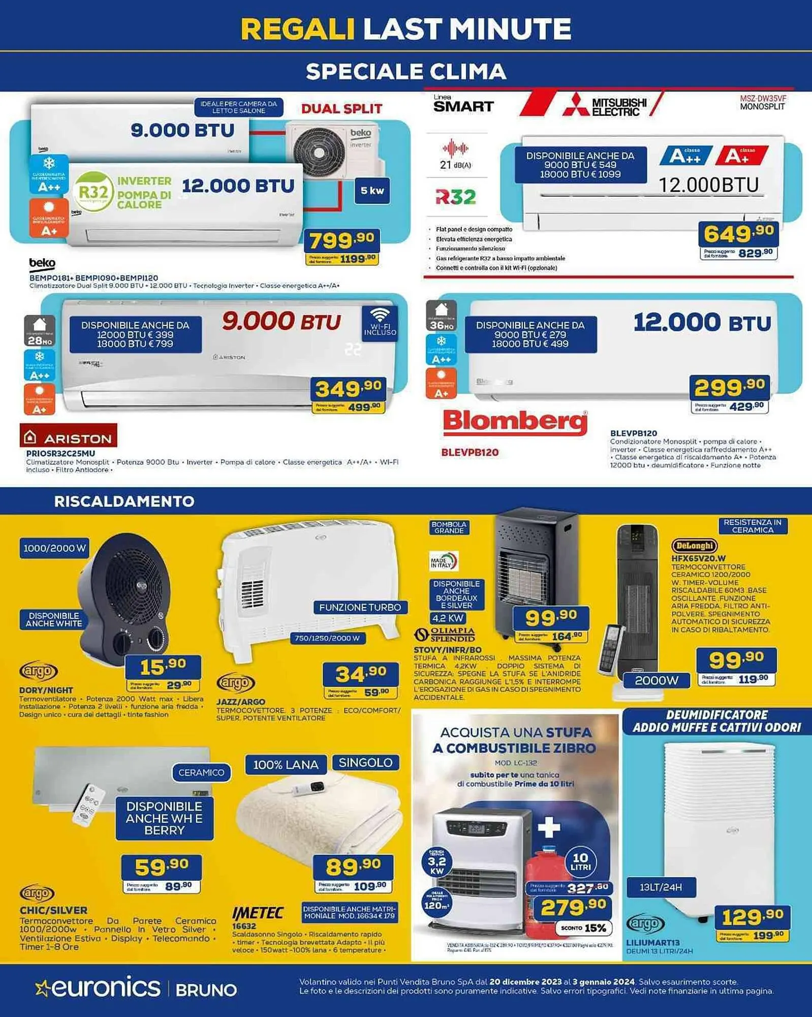 Volantino Euronics da 20 dicembre a 3 gennaio di 2024 - Pagina del volantino 19