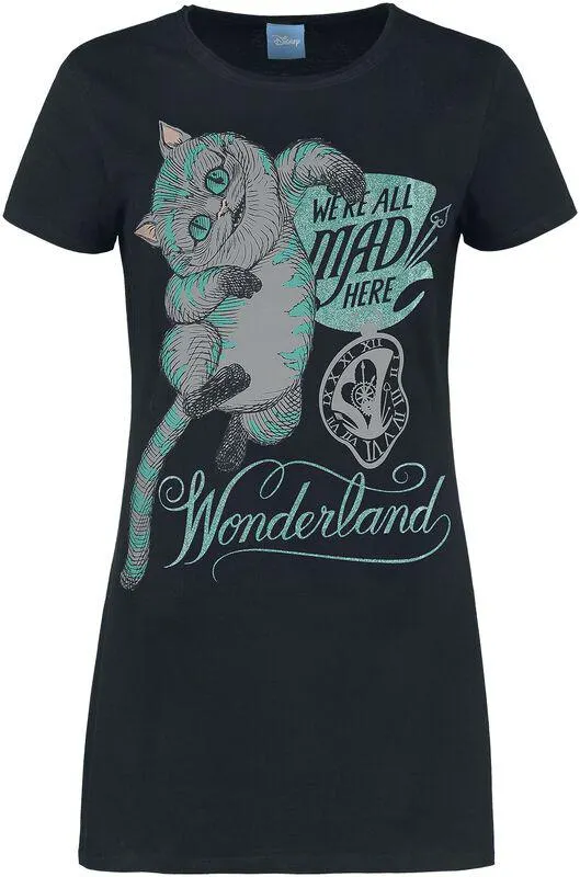 Blue glitter | Miniabito | nero | Alice in Wonderland