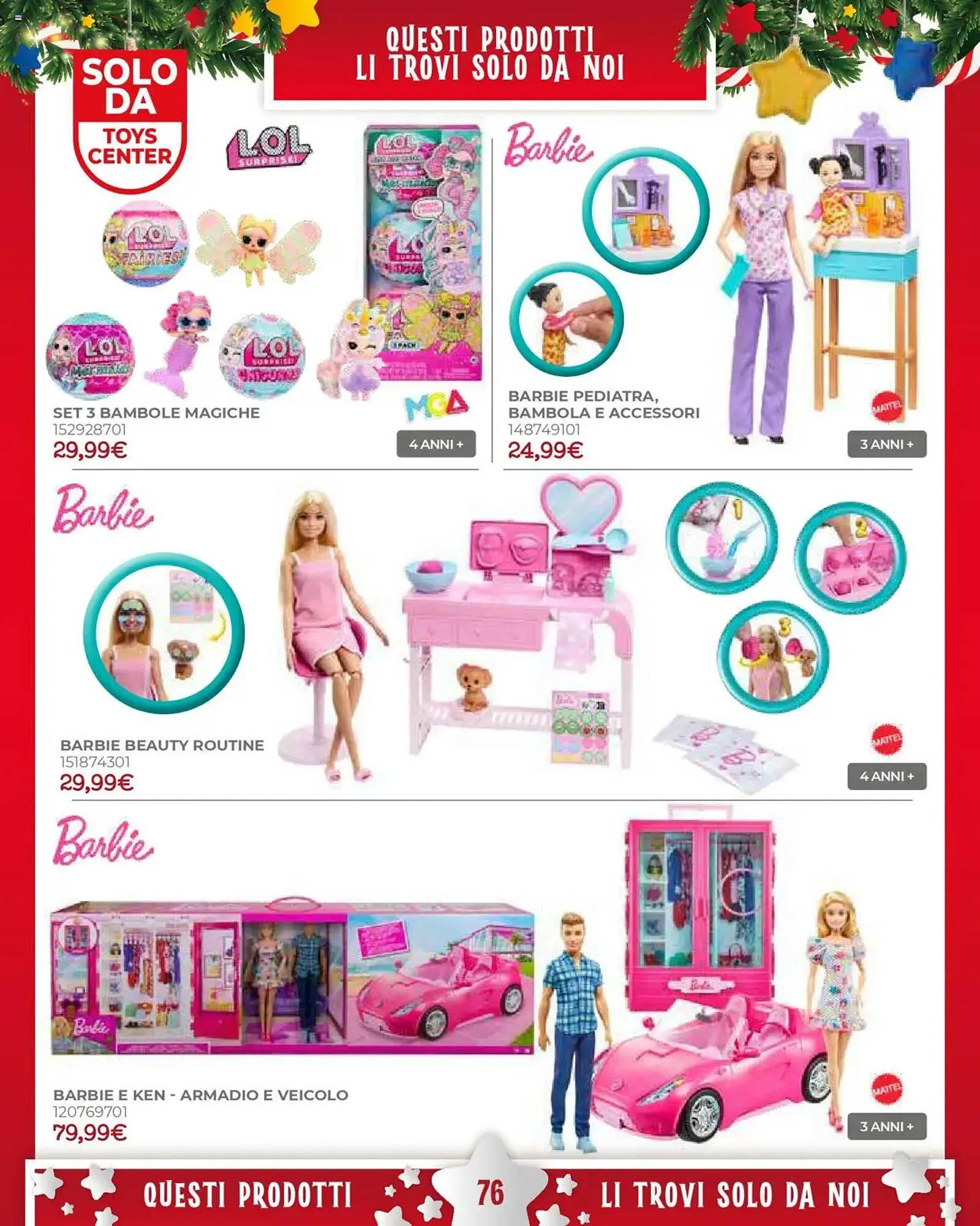 Volantino Toys Center da 17 ottobre a 24 dicembre di 2025 - Pagina del volantino 78