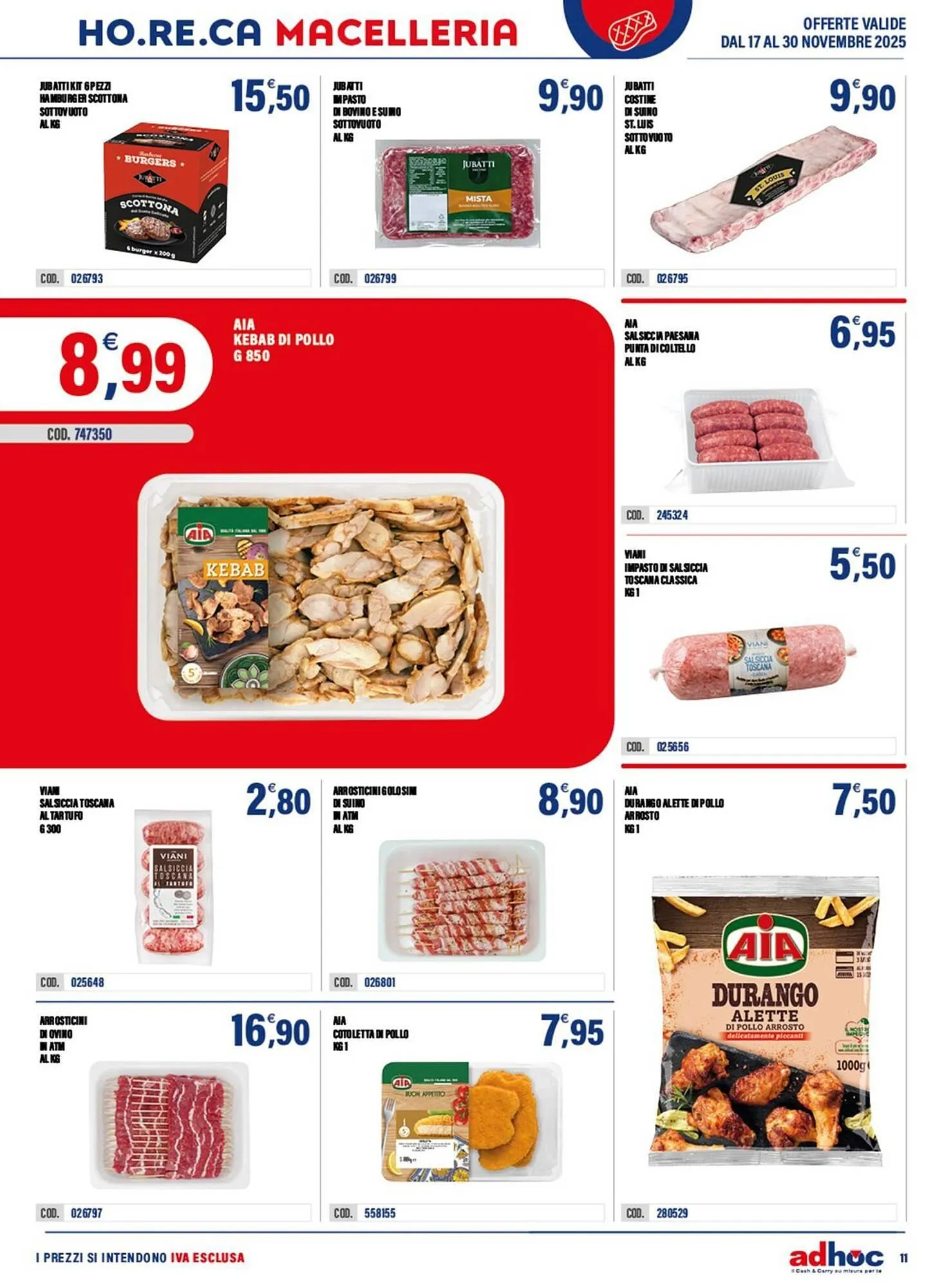 Volantino Adhoc da 17 novembre a 30 novembre di 2025 - Pagina del volantino 11