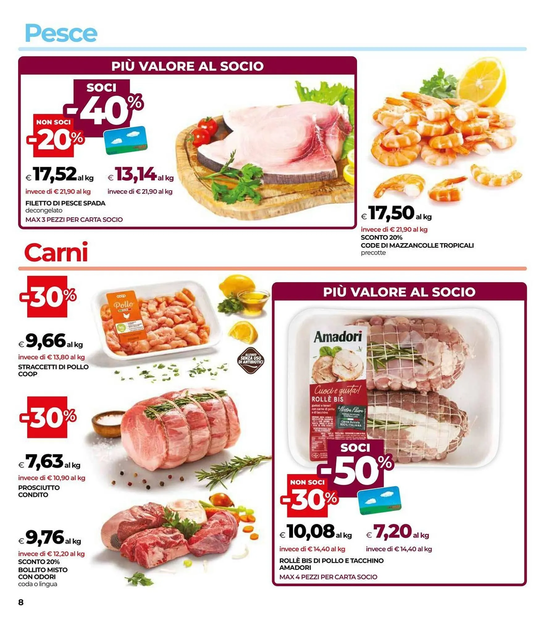 Volantino Unicoop da 25 settembre a 8 ottobre di 2025 - Pagina del volantino 8