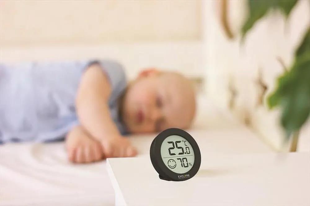 EXPLORE SCIENTIFIC - Stazione meteo TEMP. HIGROMETER 3 PACK-Black