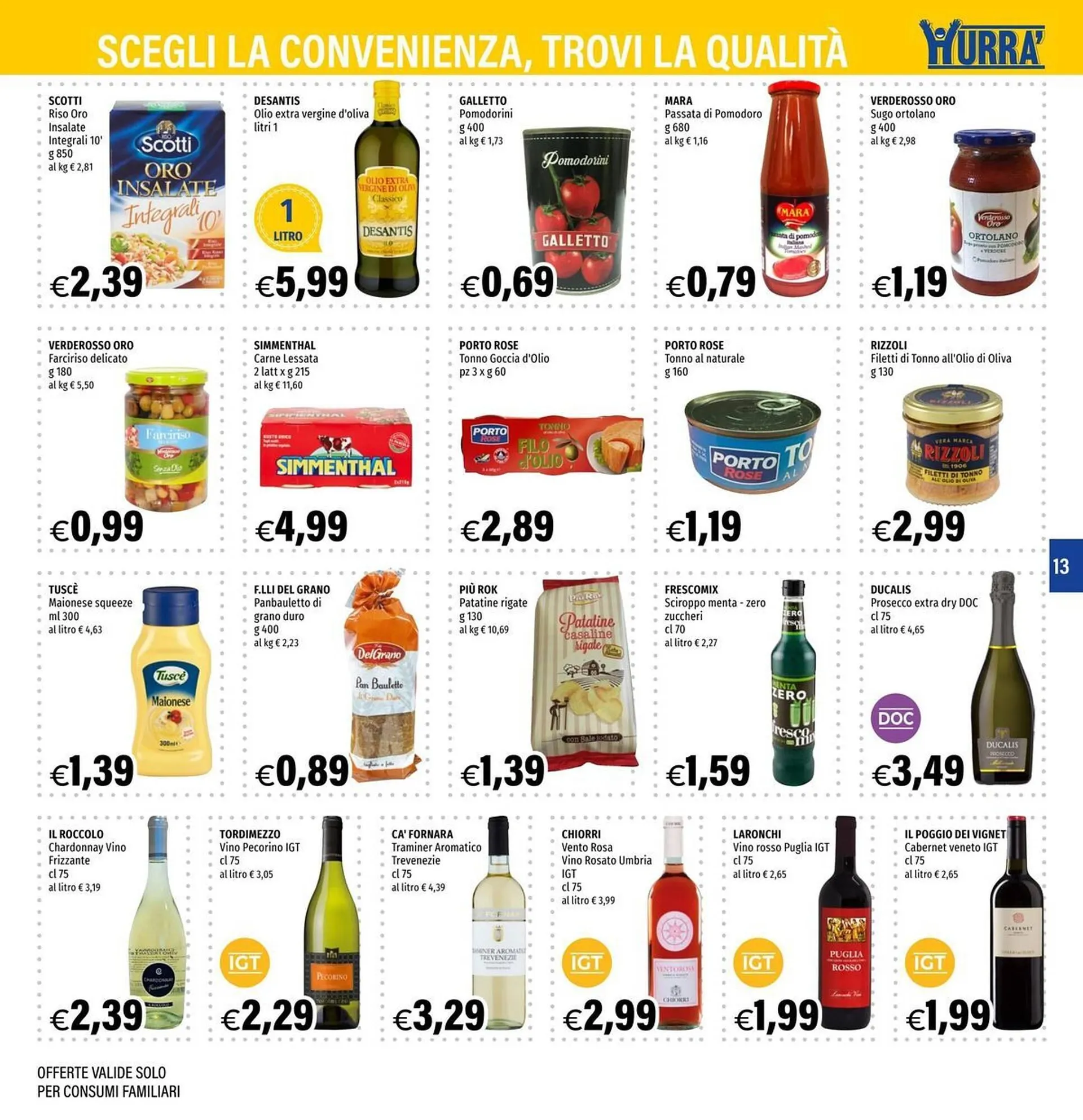 Volantino Hurrà da 26 giugno a 9 luglio di 2025 - Pagina del volantino 13