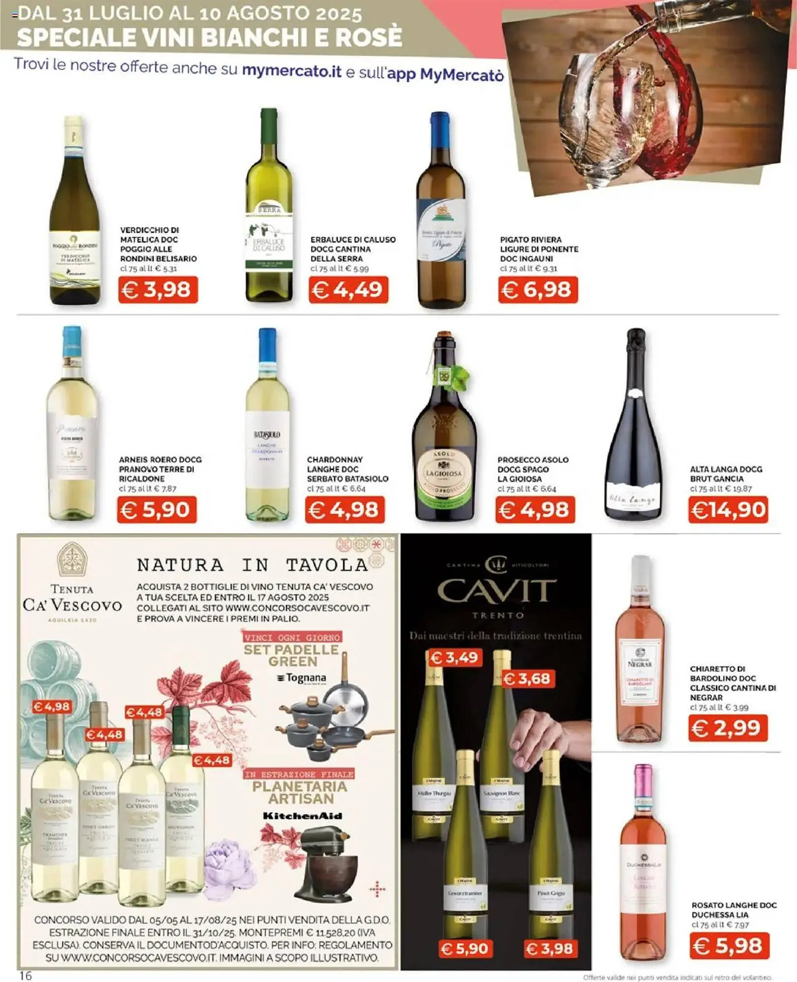 Volantino Mercatò Extra da 31 luglio a 10 agosto di 2025 - Pagina del volantino 16