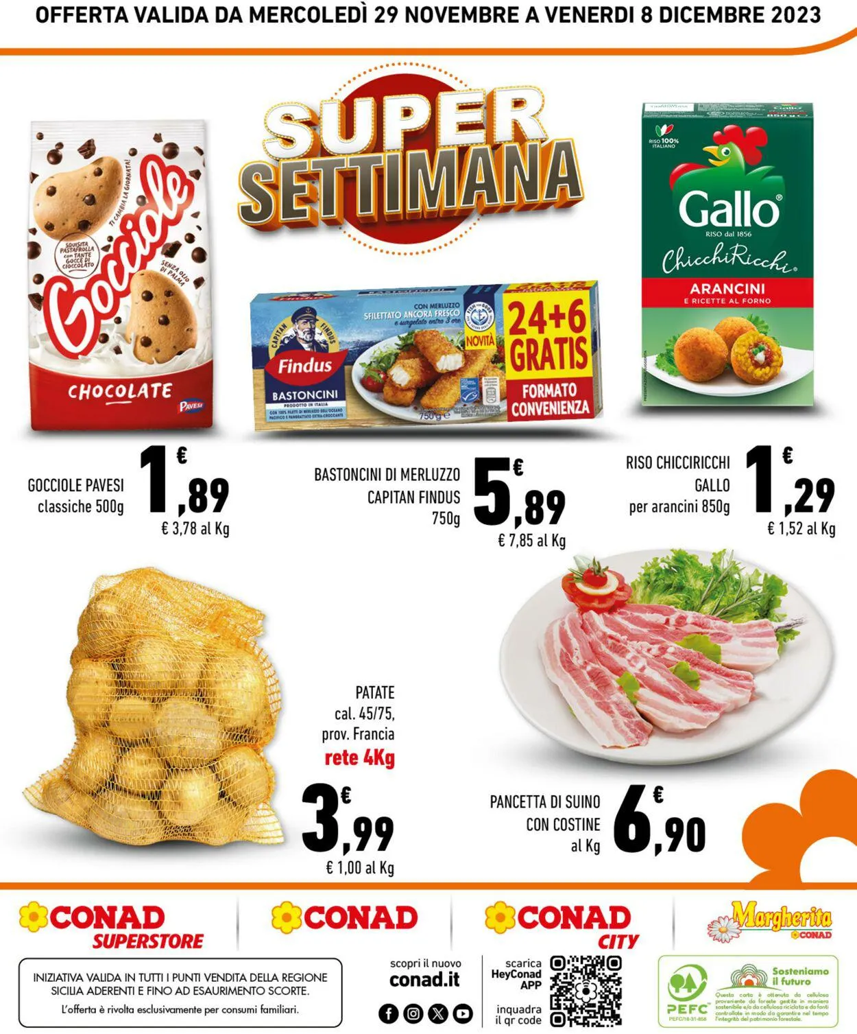 Conad - Superstore - Palermo Volantino attuale da 29 novembre a 8 dicembre di 2023 - Pagina del volantino 16