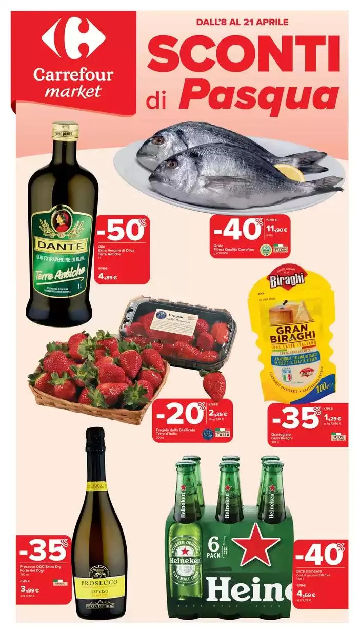 Sconti di pasqua da 8 aprile a 21 aprile di 2025 - Pagina del volantino 1