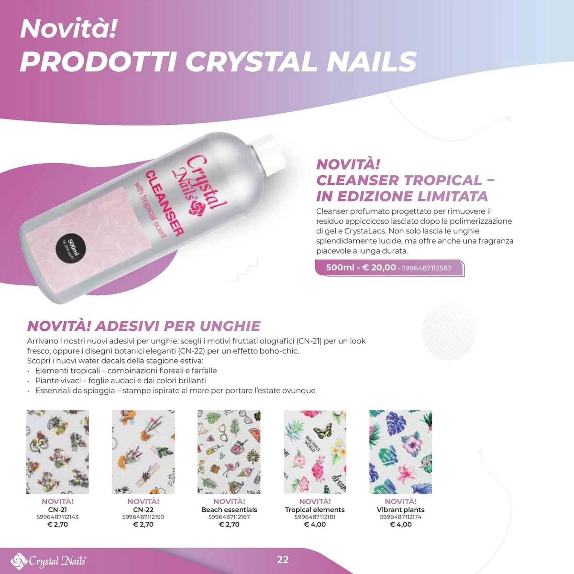 Volantino Crystal Nails da 1 luglio a 22 settembre di 2025 - Pagina del volantino 22