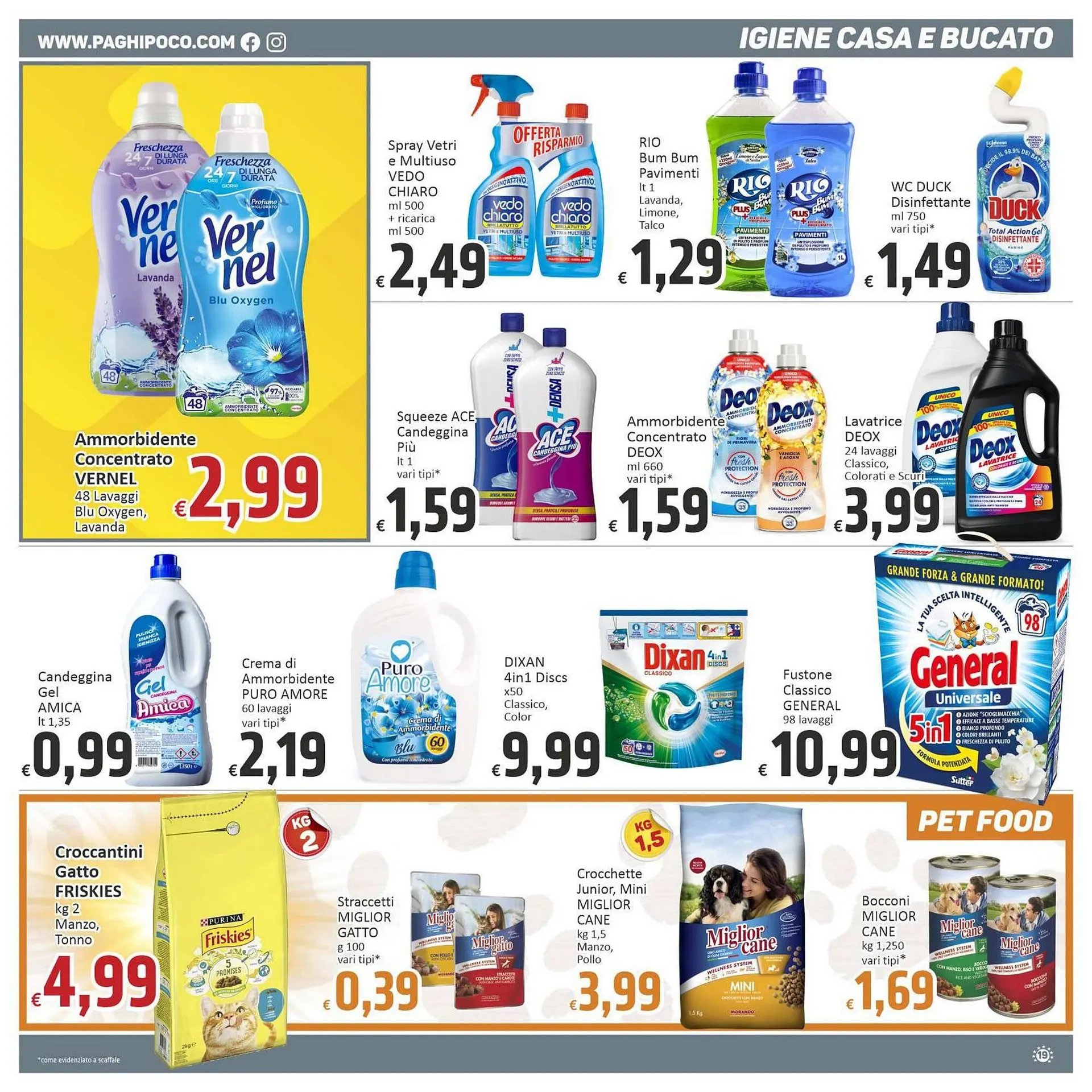 Volantino Paghi Poco da 11 novembre a 20 novembre di 2025 - Pagina del volantino 19