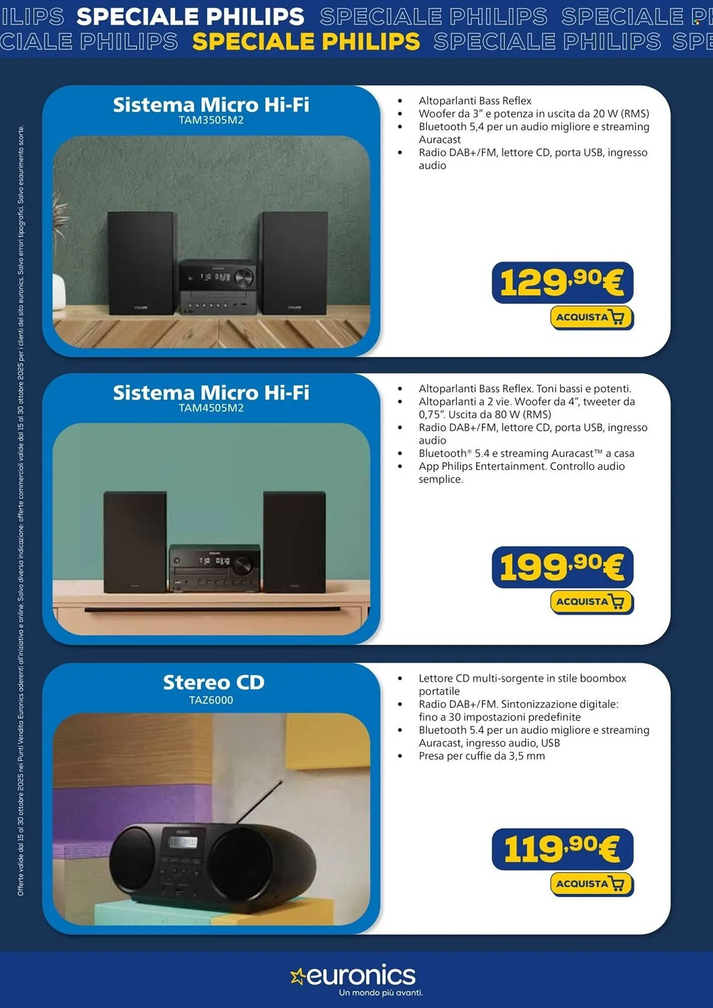 Volantino Euronics da 15 ottobre a 30 ottobre di 2025 - Pagina del volantino 10