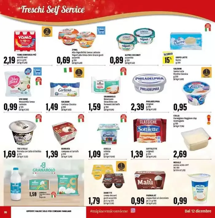 Il gusto delle feste da 20 dicembre a 24 dicembre di 2024 - Pagina del volantino 16