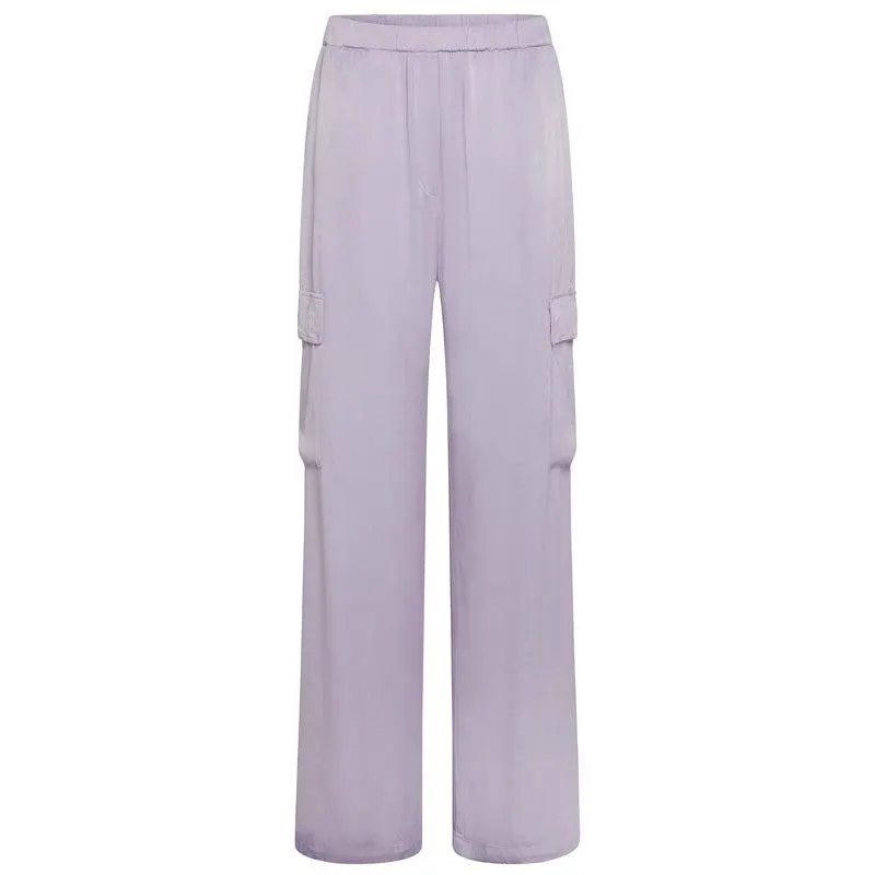 Pantalone donna Cargo in Raso