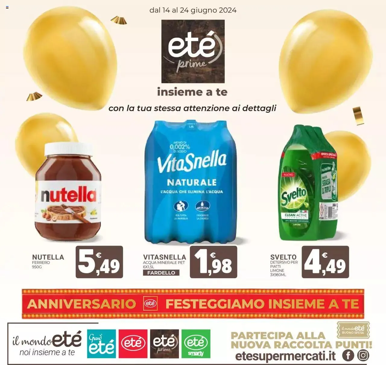 Volantino Eté Prime da 14 giugno a 24 giugno di 2024 - Pagina del volantino 1