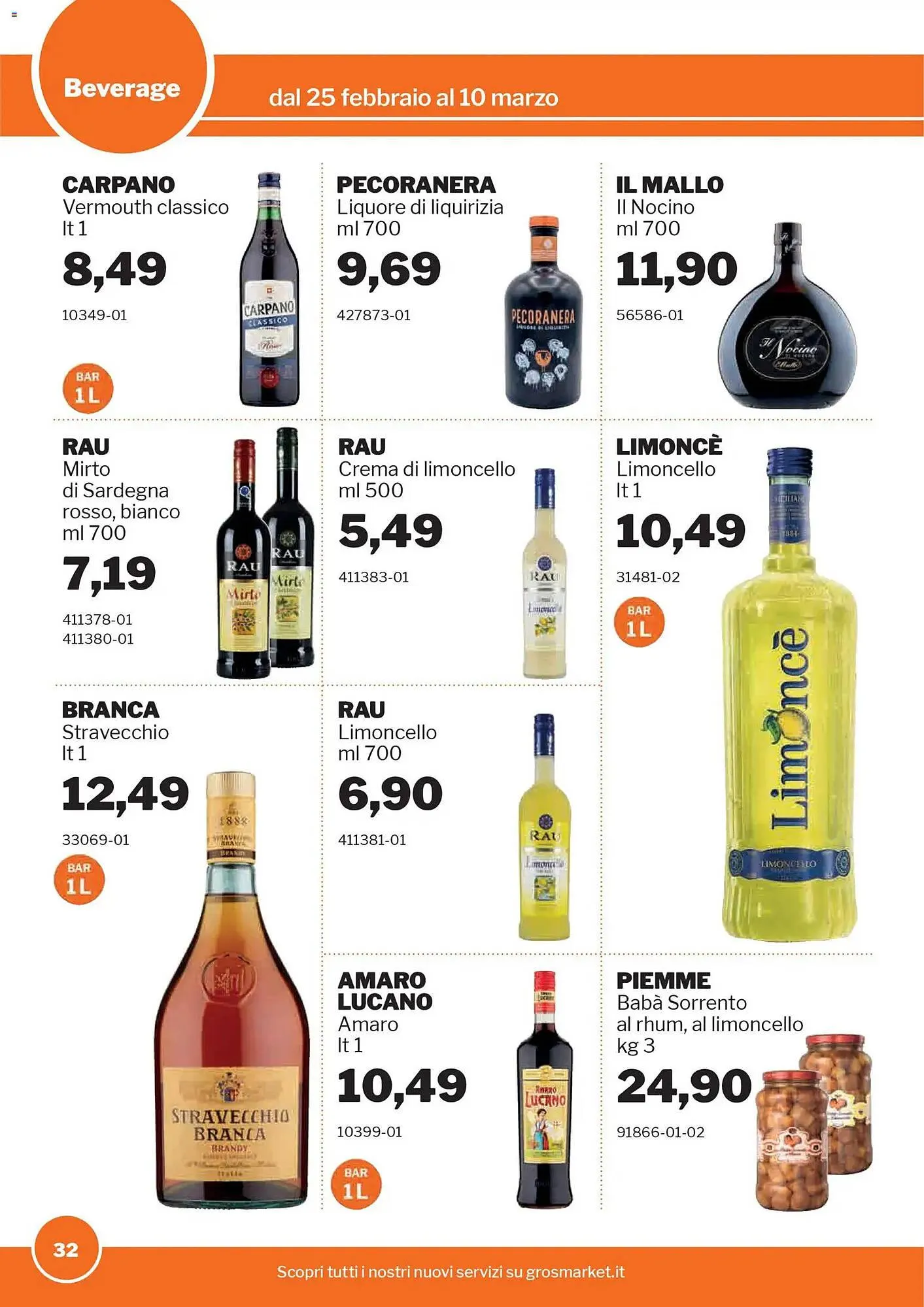 Volantino GrosMarket da 25 febbraio a 10 marzo di 2026 - Pagina del volantino 31