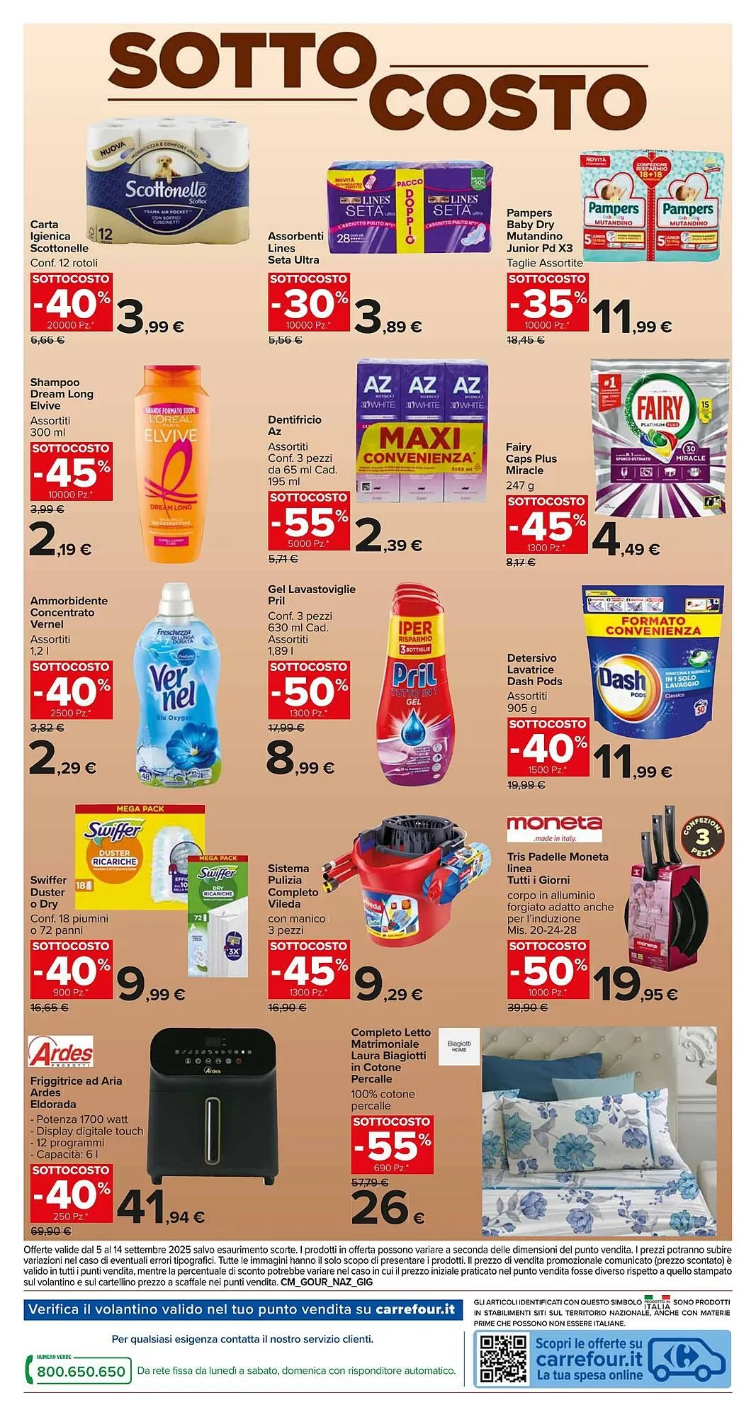 Volantino Carrefour Market da 5 settembre a 14 settembre di 2025 - Pagina del volantino 20