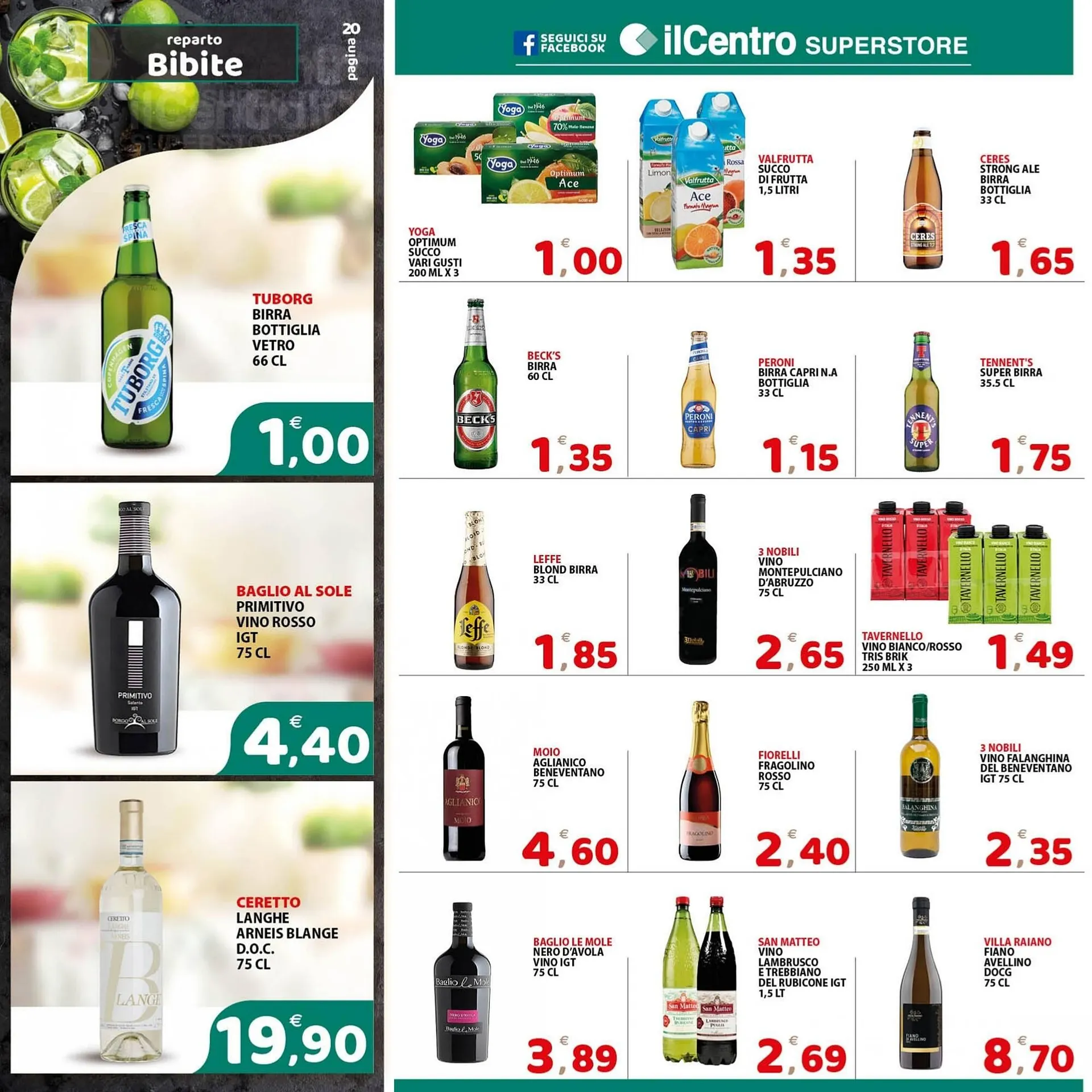 Volantino Il Centro Superstore da 13 maggio a 26 maggio di 2026 - Pagina del volantino 20