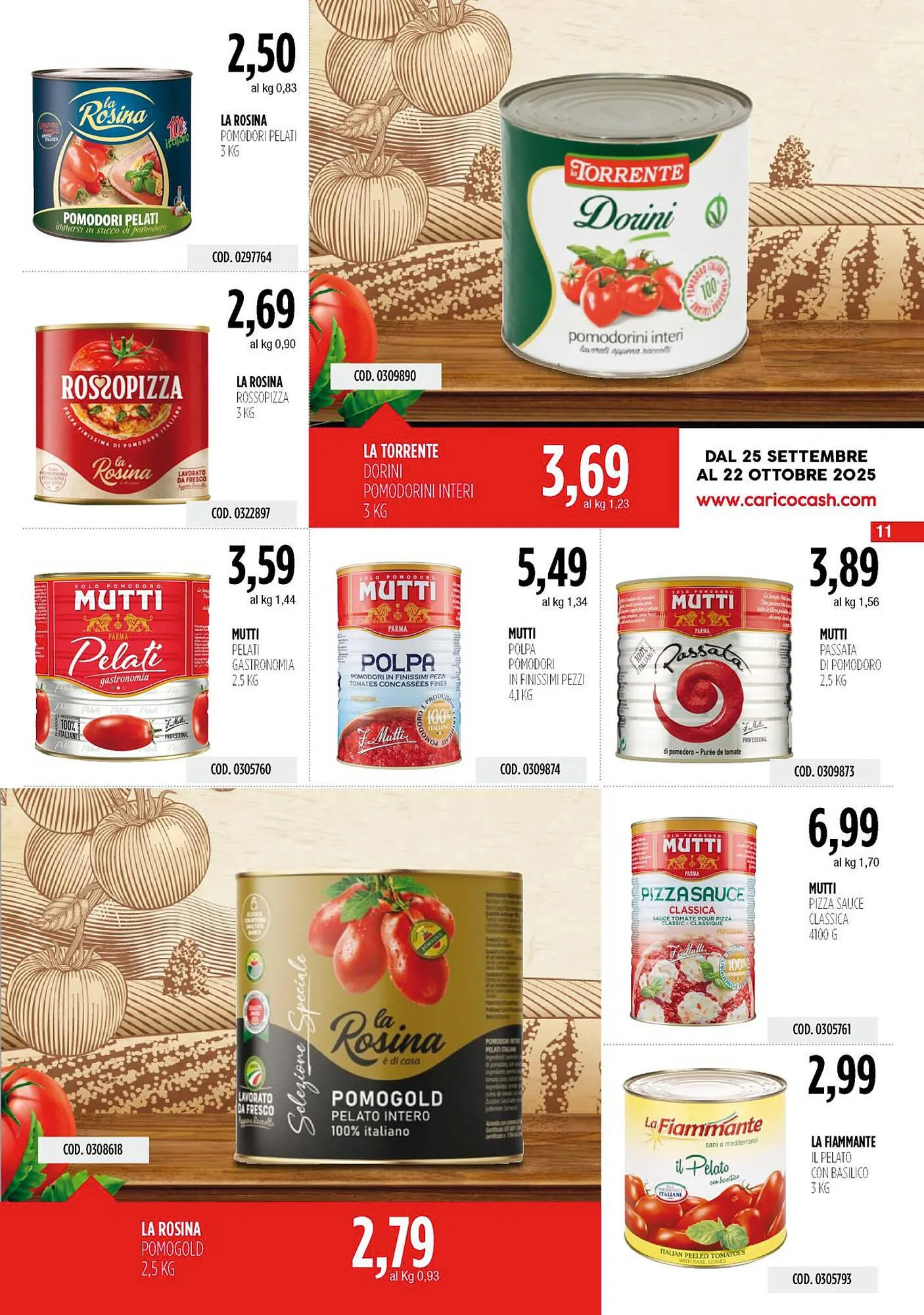 Volantino Carico Cash & Carry da 25 settembre a 22 ottobre di 2025 - Pagina del volantino 11