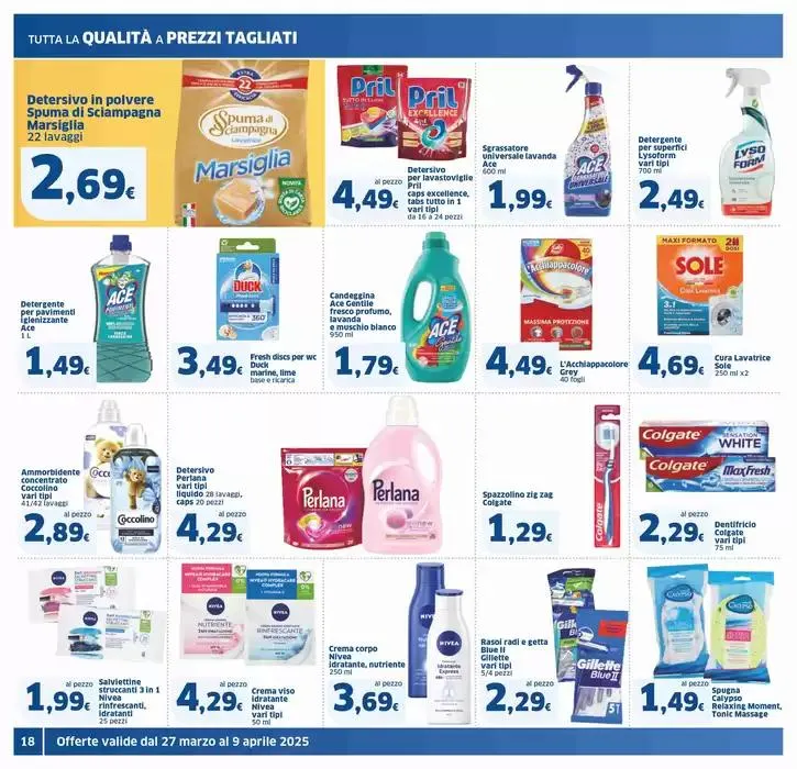 Primavera di risparmio, Superstore da 27 marzo a 9 aprile di 2025 - Pagina del volantino 18