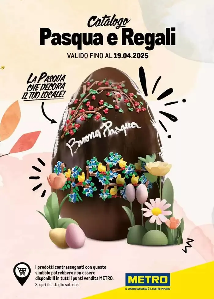 Catalogo Pasqua da 1 aprile a 19 aprile di 2025 - Pagina del volantino 1