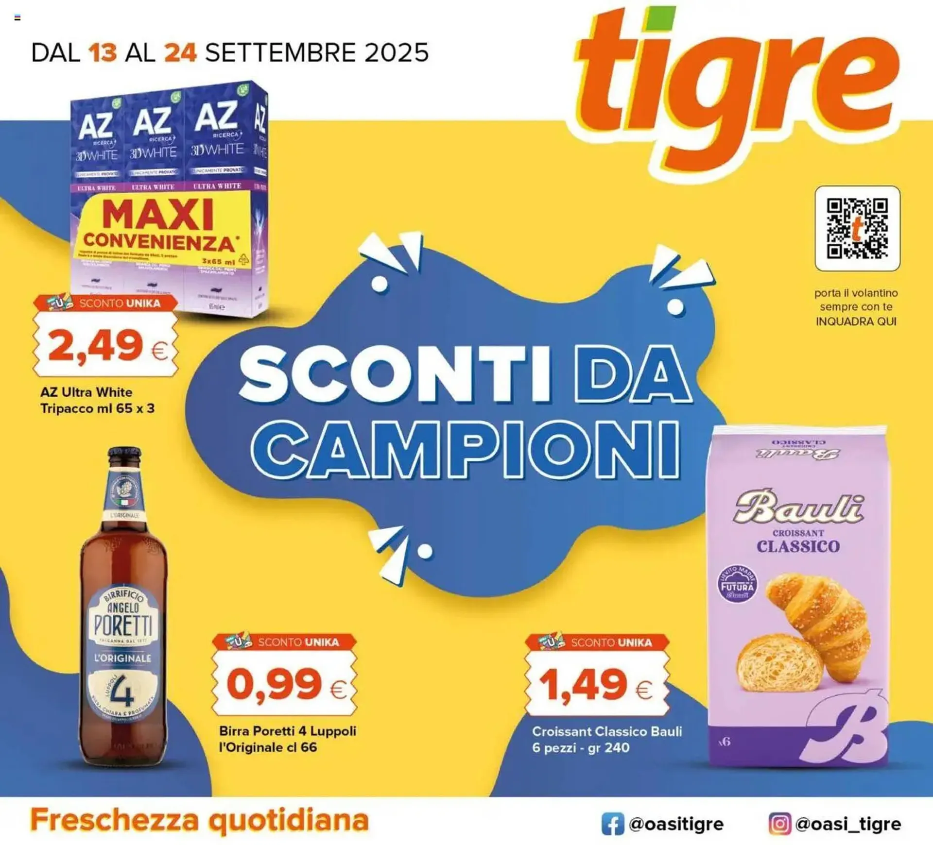 Volantino Tigre da 13 settembre a 24 settembre di 2025 - Pagina del volantino 1
