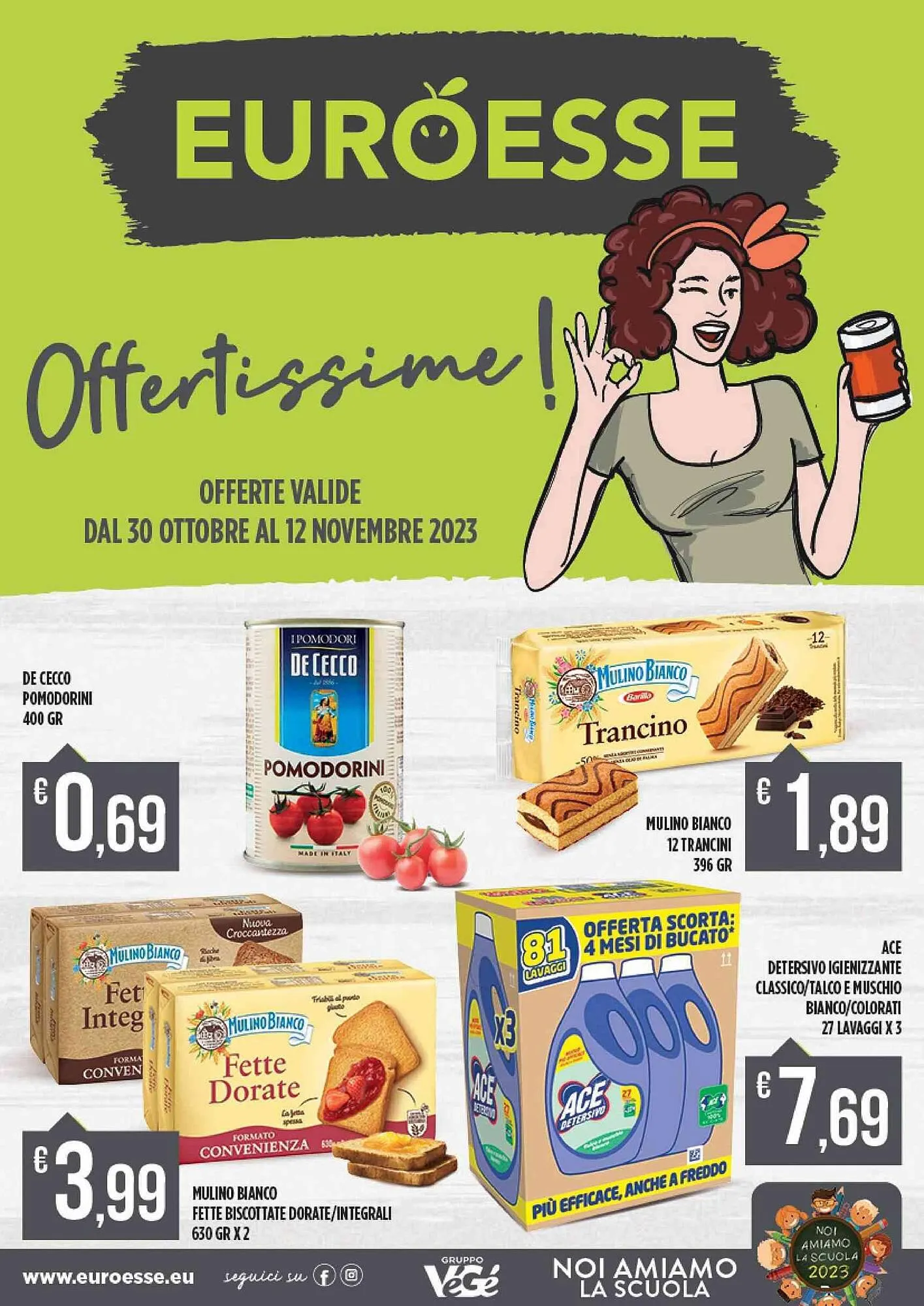 Volantino Euroesse da 30 ottobre a 12 novembre di 2023 - Pagina del volantino 1