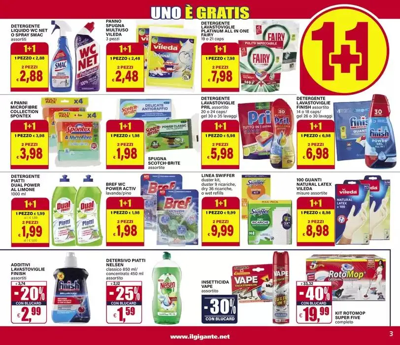 1+1 Uno è Gratis da 24 aprile a 4 maggio di 2025 - Pagina del volantino 3