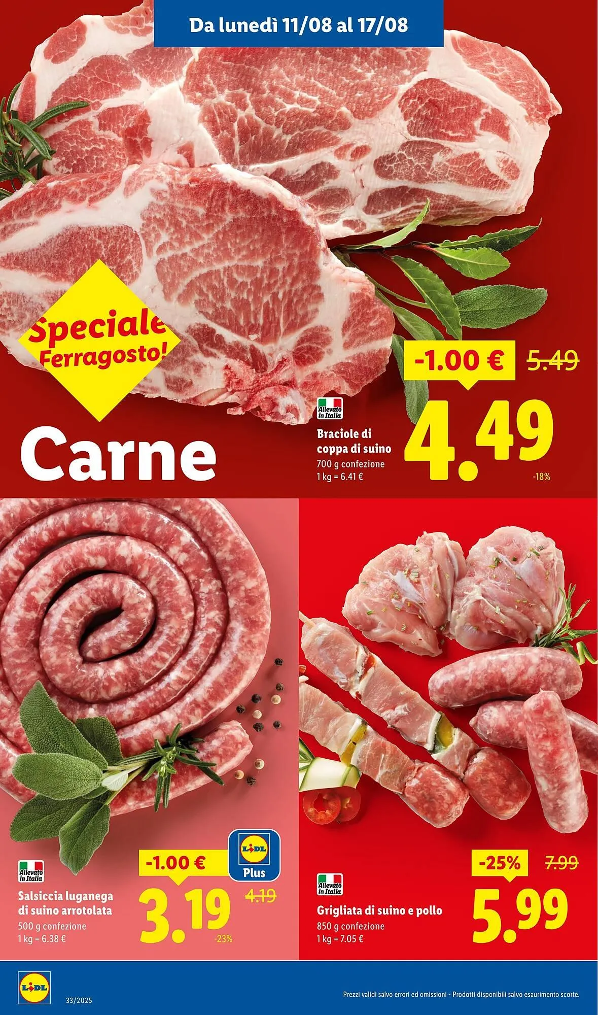 Volantino Lidl da 11 agosto a 17 agosto di 2025 - Pagina del volantino 6