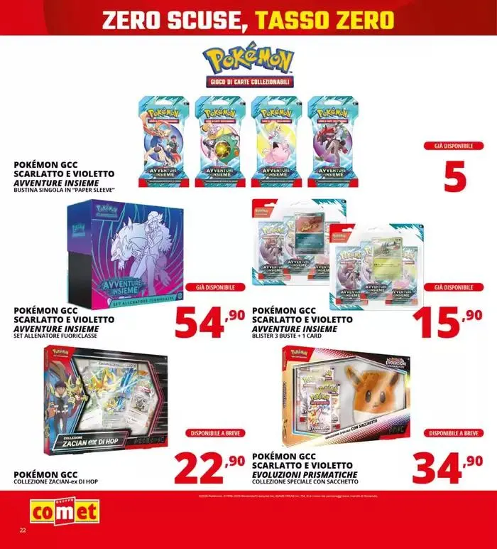Zero scusa, tasso zero da Comet! da 3 aprile a 16 aprile di 2025 - Pagina del volantino 22