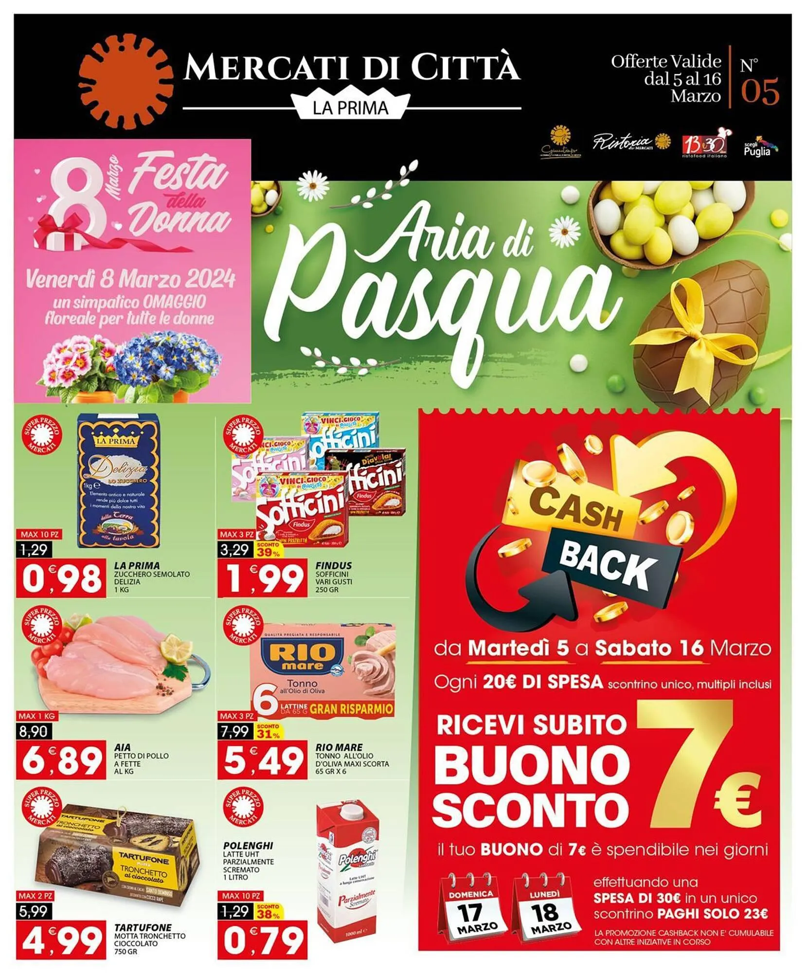Volantino Mercati di Città La Prima da 5 marzo a 16 marzo di 2024 - Pagina del volantino 