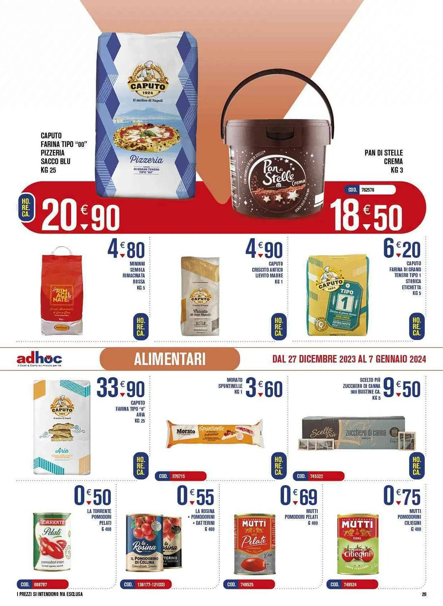 Volantino Adhoc da 27 dicembre a 7 gennaio di 2024 - Pagina del volantino 29