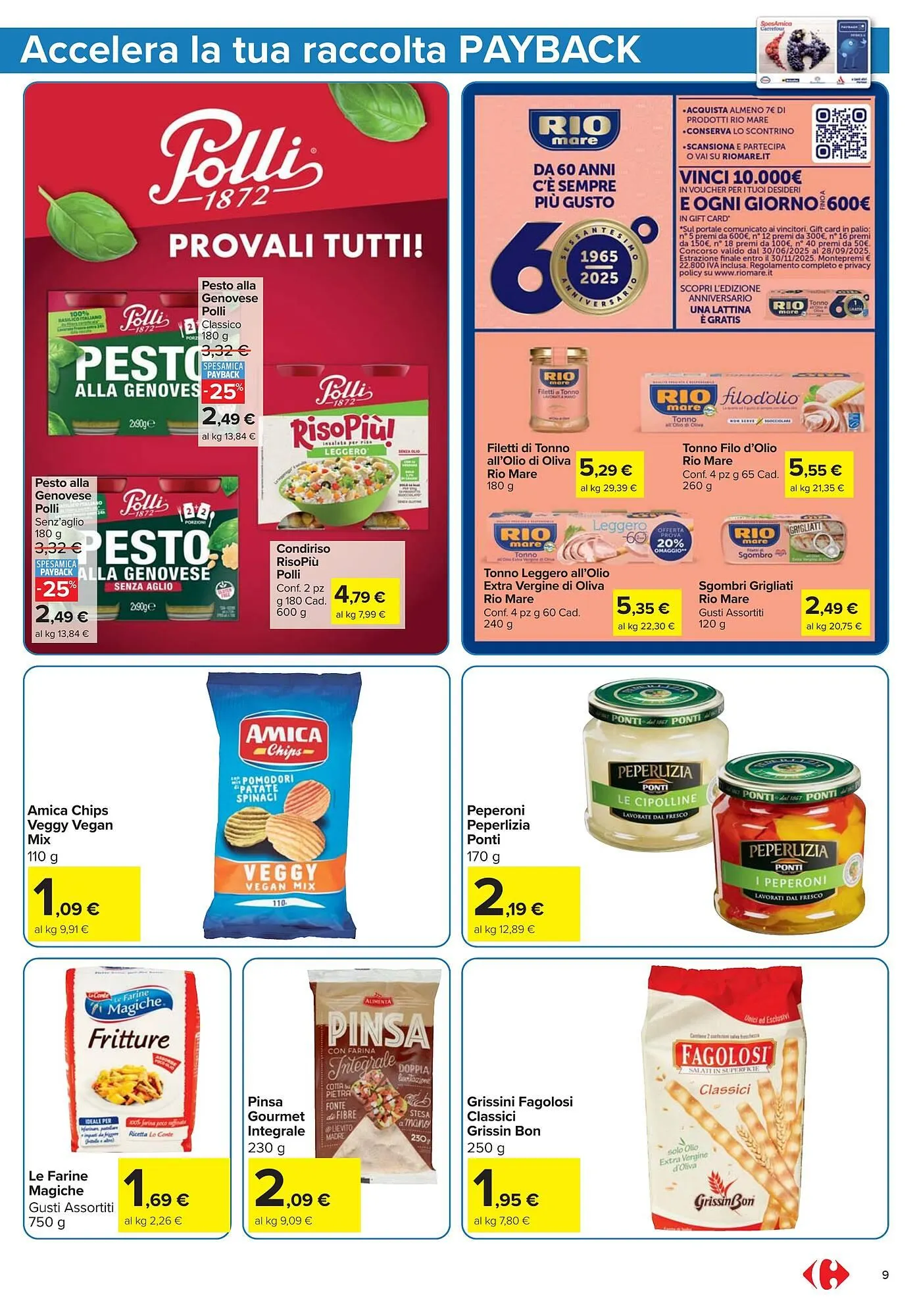 Volantino Carrefour Market da 24 luglio a 6 agosto di 2025 - Pagina del volantino 9
