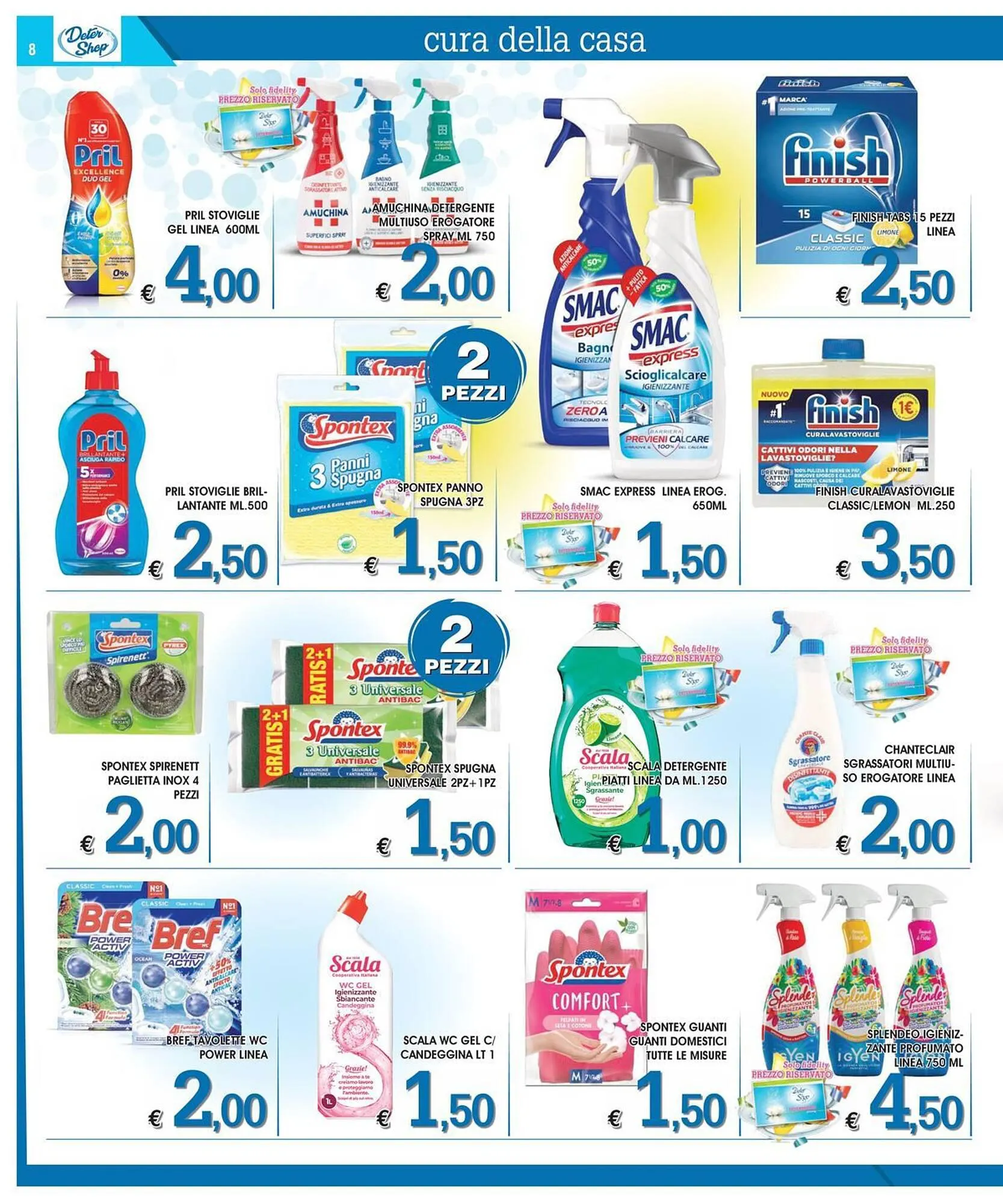 Volantino Deter Shop da 8 gennaio a 31 gennaio di 2024 - Pagina del volantino 8