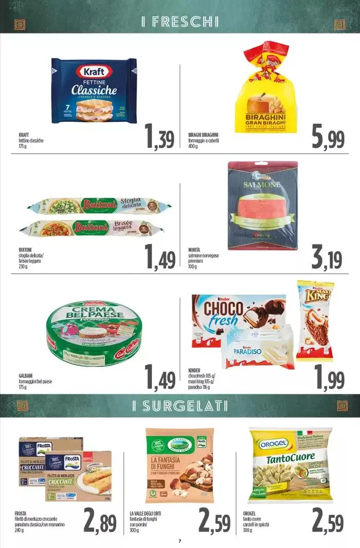 Il fresco quotidiano da 18 ottobre a 28 ottobre di 2024 - Pagina del volantino 7