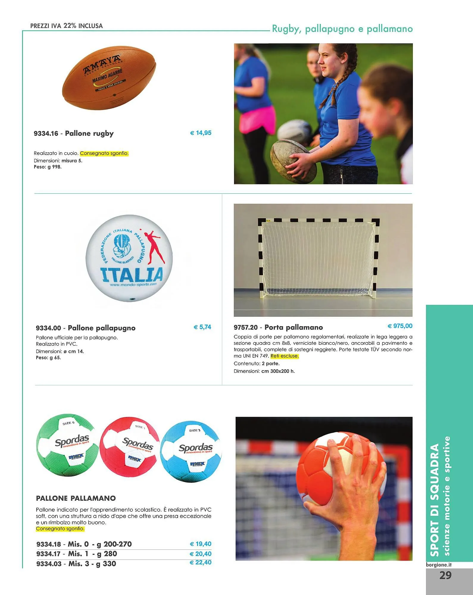 Volantino Borgione Sport da 18 gennaio a 28 dicembre di 2024 - Pagina del volantino 29