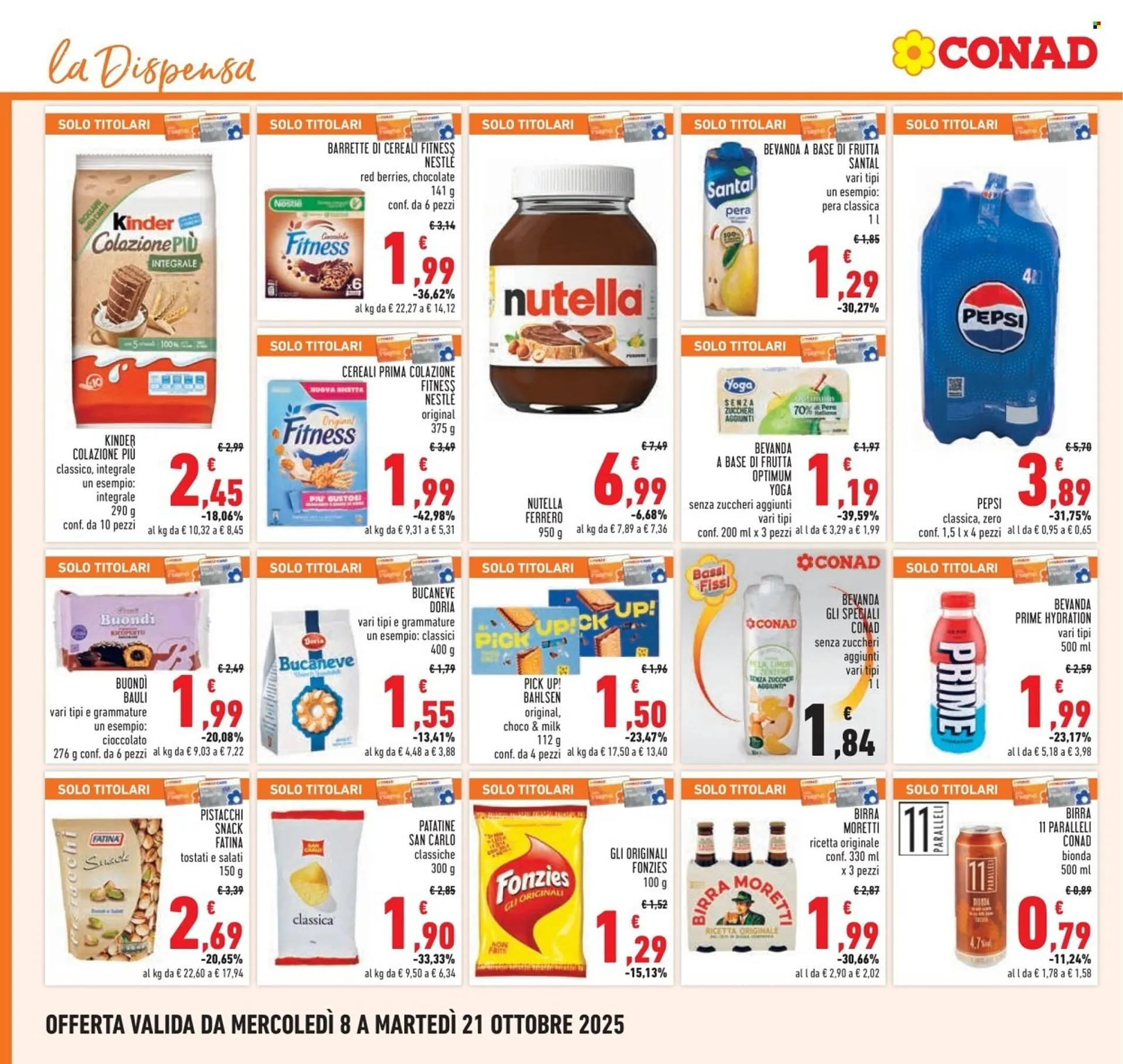 Volantino Conad da 8 ottobre a 21 ottobre di 2025 - Pagina del volantino 14