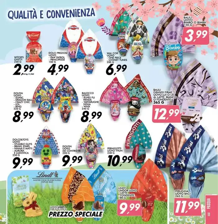 Dolce pasqua di qualita e convenienza da 9 aprile a 19 aprile di 2025 - Pagina del volantino 11