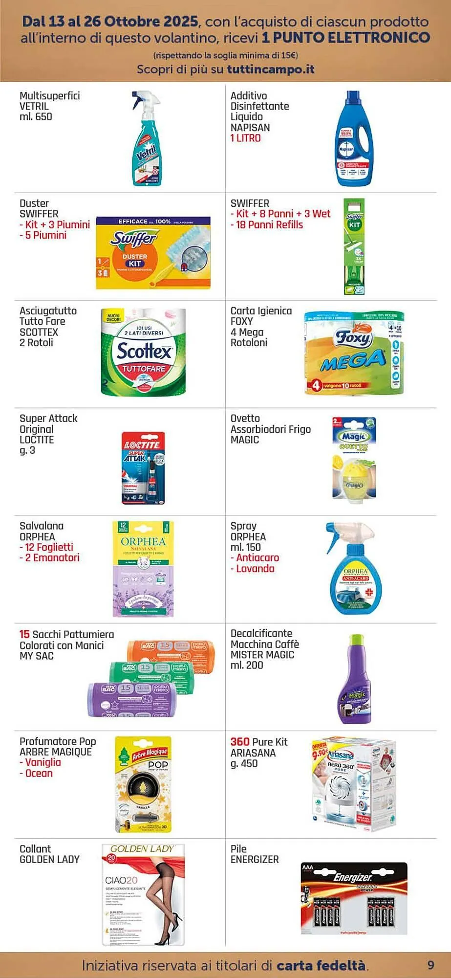 Volantino Famila Superstore da 13 ottobre a 16 novembre di 2025 - Pagina del volantino 9
