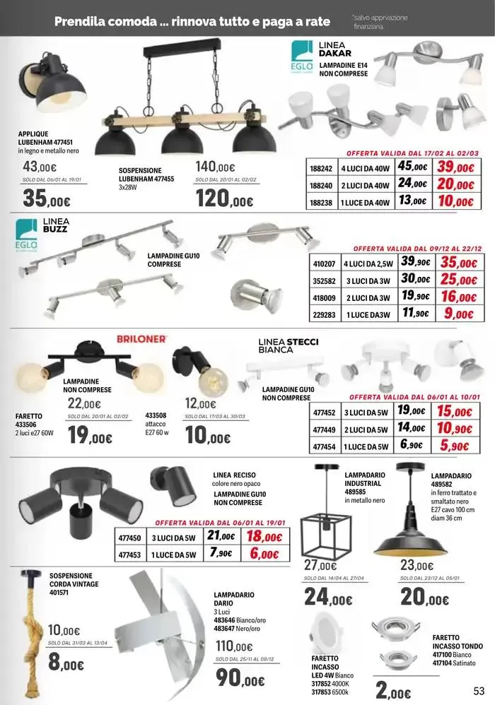 Catalogo 2025 da 11 febbraio a 30 aprile di 2025 - Pagina del volantino 53